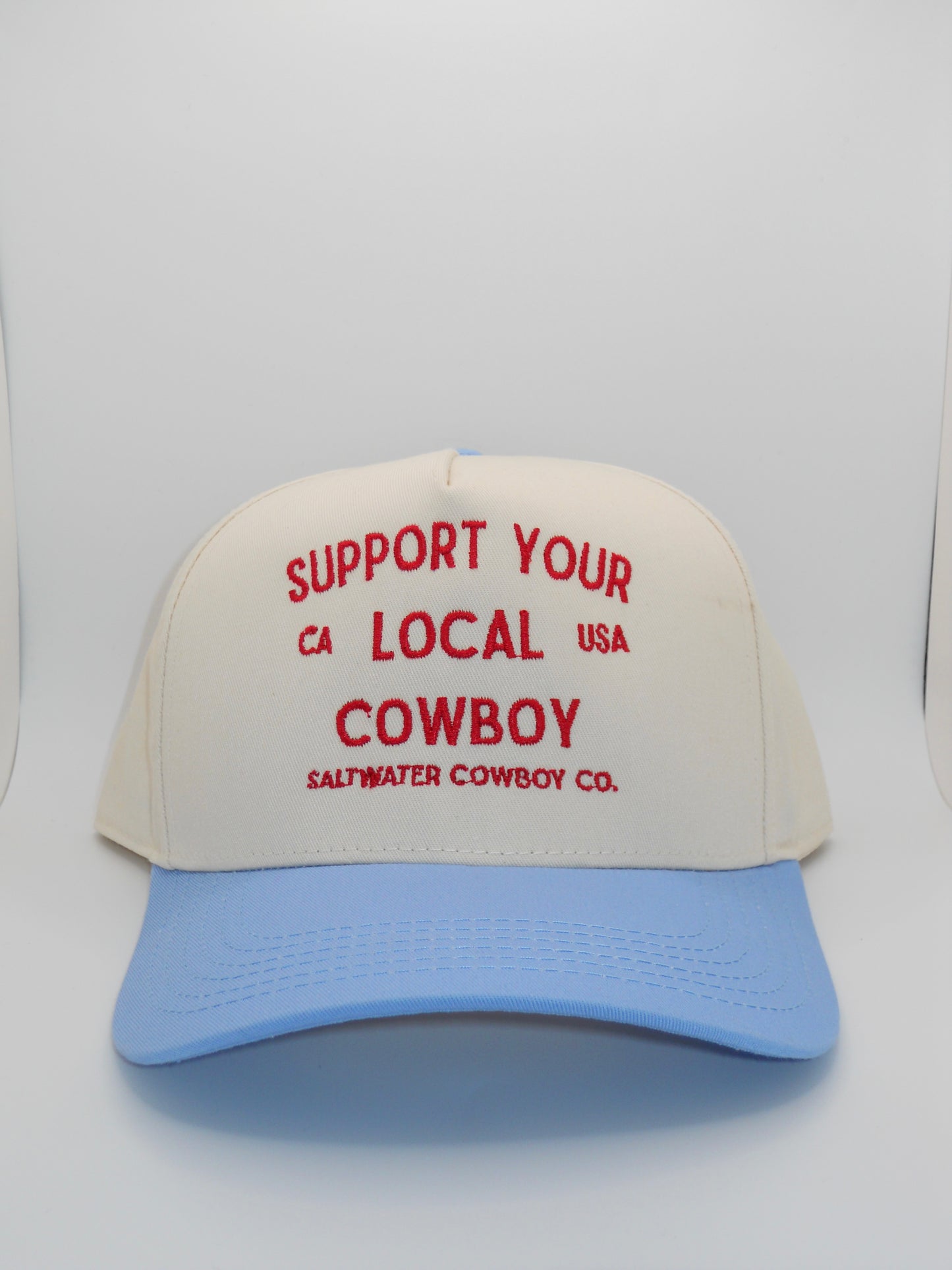 Support Your Local Cowboy Canvas Hat