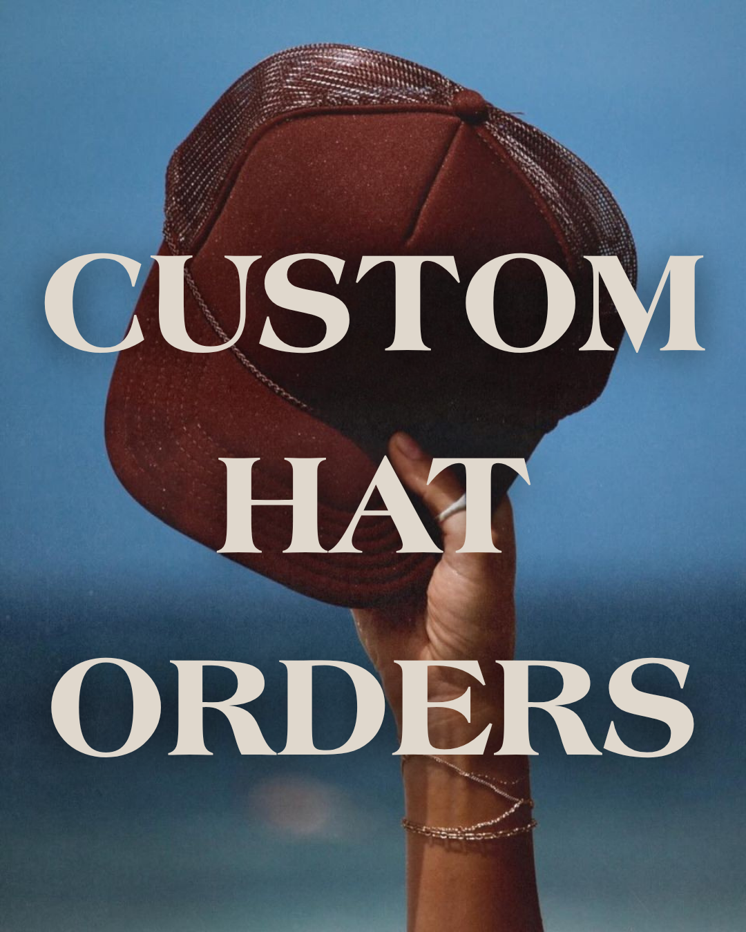 Custom Embroidered Hat