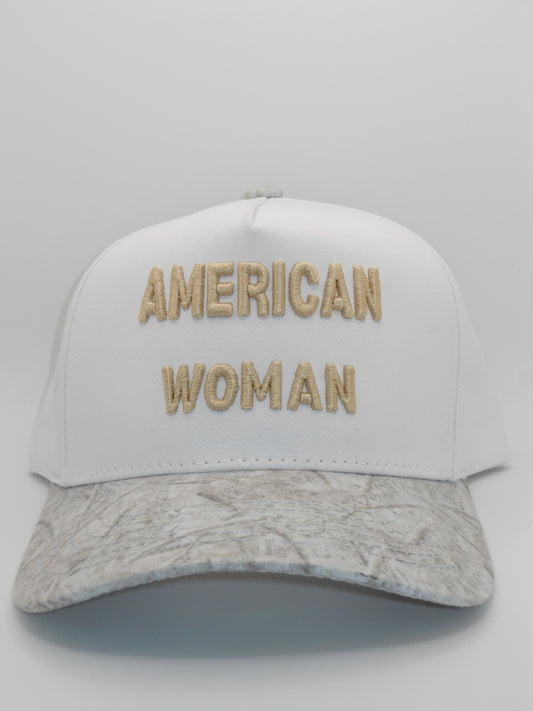 American Woman Trucker Hat